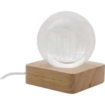 Vánoční ozdoba LumiGlobe skleněná světelná koule Tampontisk (max. 2 barvy, 40 x 15) 40 Přední strana 2 barvy