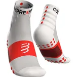 Běžecké kompresní ponožky Compressport Training Socks 2 páry - WHITE Velikost: EU 39-41
