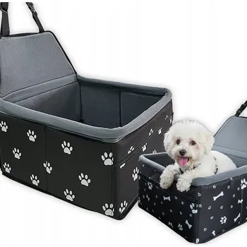 přepravka pro zvíře Přepravka pro psa DAZAPETS černá M/L 38 cm x 23 cm 39 cm