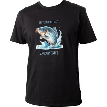 Pánské oblečení Tričko s rybářským motivem vel. L