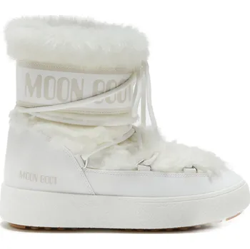 Pánská zimní obuv Dámské kotníkové zimní boty MOON BOOT-MB LTRACK FAUX FUR WP, A001 WHITE Bílá 37
