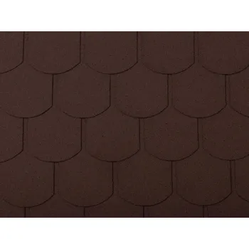 Střecha Covernit Samolepicí asfaltový šindel Uni Strong bobrovka hnědá, 3,85 m2