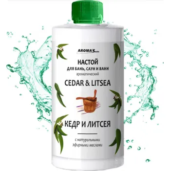 Koupelová sůl Esencia pre sauny ceder a litsea 400ml&nbsp;Aromasaules