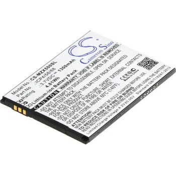 Baterie pro mobilní telefon Baterie Cameron Sino CS-MZX500SL, Li-Ion, 1300