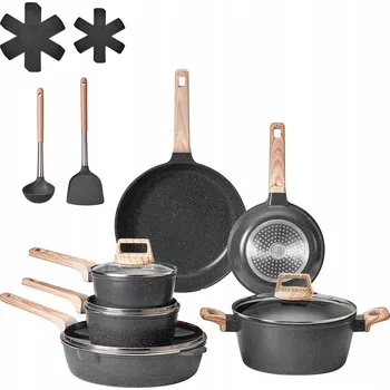 Sada nádobí Sada hrnců SucceBuy 17dílná.