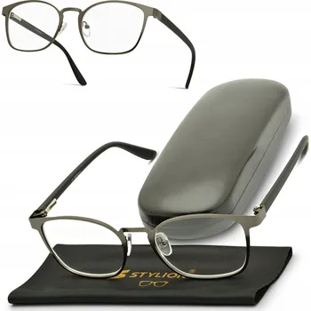 Brýle na čtení Brýle na ČTENÍ PLUS dioptrické teleskopické FLEX Pánské Dámské Grafitové