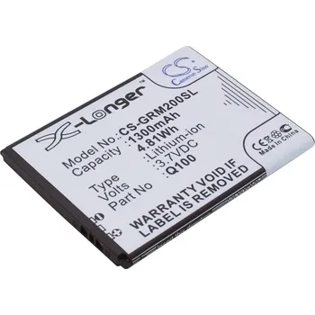 Baterie pro mobilní telefon Baterie Cameron Sino CS-GRM200SL, Li-Ion, 1300