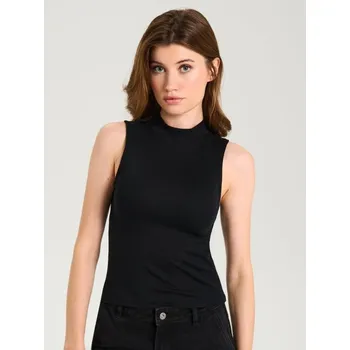 Dámská halenka Sinsay - Halenka bez rukávů - černá - 638EU-99X - 638EU-99X-S