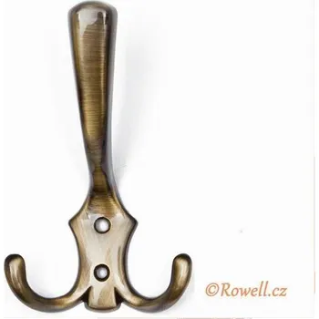 Nábytkové kování 99529 - V2 věšák staromosaz (99529 - V2 věšák staromosaz)