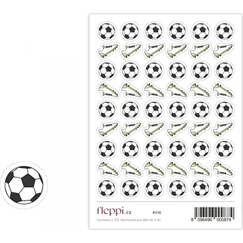 samolepka Fleppi Samolepky Fotbal