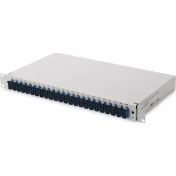 Počítač Digitus Fiber Optic Sliding Splice Box, 1U, Equipped 24x SC duplex, incl. M 25 Screw, Splice Cassette Color Pigtails OS (DN-96322/9)