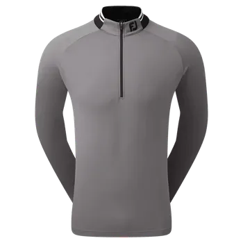 Pánské tričko FootJoy Rib Trim Chill-Out XXL, Lava/Black, pánské