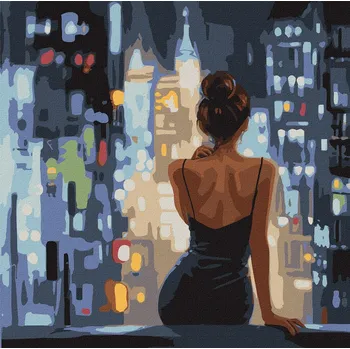 Ideyka Malování podle čísel - Konec večírku ©art_selena_ua 40 x 40 cm