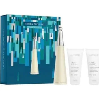 Dámský parfém Issey Miyake L´Eau D´Issey Dárková sada EDT 50 ml, tělové mléko L´Eau D´Issey 50 ml a sprchový krém L´Eau D´Issey 50 ml