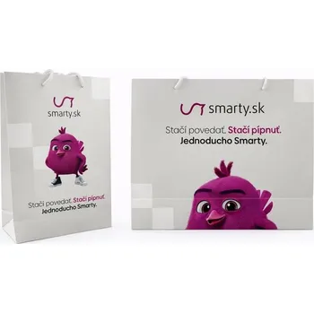 Dárková taška Smarty SK papírová taška velká 35x45