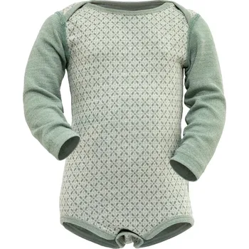 Kojenecký body Dětské merino body DEVOLD Litleegga Merino Body Baby, Raw White - 80
