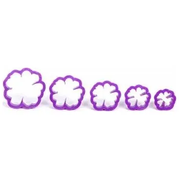 Decora, Itálie Decora vykrajovátka Divoká růže (5 ks) | Cukrářské potřeby