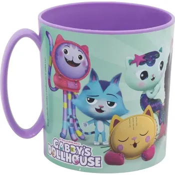 STOR Hrneček plastový Gábinin kouzelný domek 390 ml