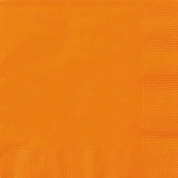 Papírový ubrousek Ubrousky oranžové 33cm 20 KS