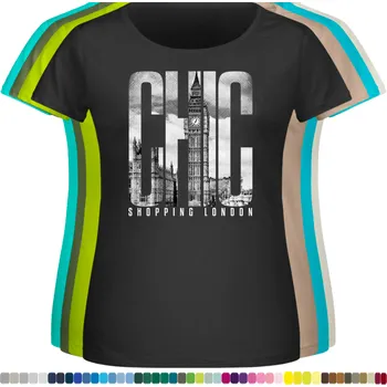 levne-damske-bavlnene-tricko-potisk-nakup-New-York Barva: Black -černá, velikost: 7XL