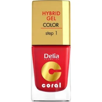 Lak na nehty Lak na nehty Delia Cosmetics Červený 11 ml