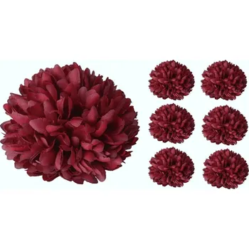 umělá květina CHRYZANTÉMA VÝROBKOVÉ HLAVIČKY UMĚLÉ KVĚTY 12 CM JAKO ŽIVÉ DEKORACE 10 KS