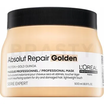Vlasová regenerace L’Oréal Professionnel Gold Quinoa + Protein regenerační maska na vlasy 500 ml