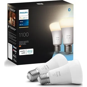 Žárovka LED žárovka Philips Hue bílá 2 ks