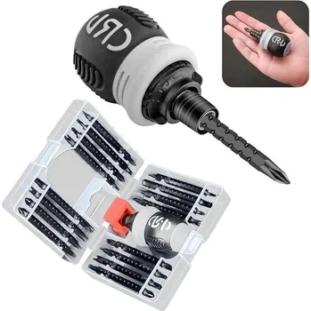 Šroubovák Sada ráčnových šroubováků BAKESHU 34 v 1, sada malých šroubováků s magnetem