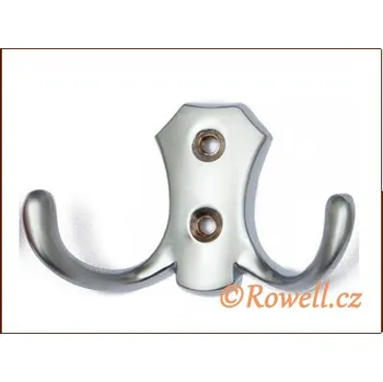 Věšák 99539 - H2B dvojháček satén chrom (99539 - H2B dvojháček satén chrom)