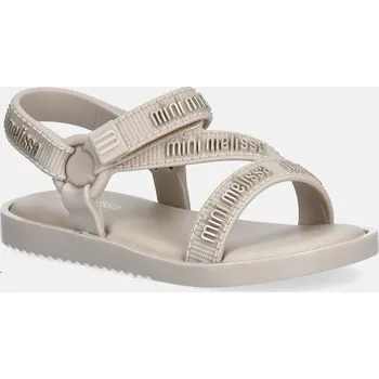 Dívčí sandály Dětské sandály Melissa STRIPES M LOVER BB M.35955 béžová 80X, EUR 21