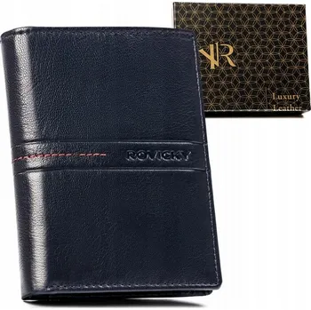 Peněženka Rovicky peněženka z přírodní kůže modrá - muž