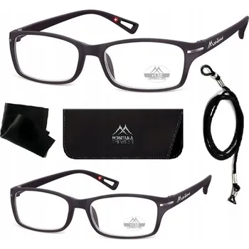 Brýle na čtení Korekční brýle na čtení a k počítači + POUZDRO, hadřík, šňůrka +1.5 dioptrie