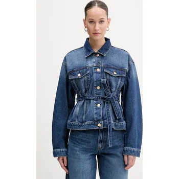 Pánský bomber Džínová bunda HUGO Gizzie 50553184 modrá 55J, vel. S