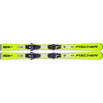 Sjezdové lyže Lyže na sjezdovku - on piste s vázáním FISCHER-RC 4 SPEED SLR PRO + RS 9 SLR Žlutá 160 cm