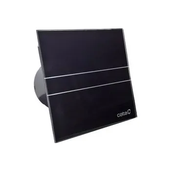 ventilátor do koupelny E-100 GB koupelnový ventilátor axiální, 8W, potrubí 100mm, černá 00900402