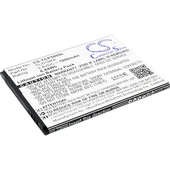 Baterie pro mobilní telefon Baterie Cameron Sino CS-TCP500SL, Li-Ion, 1800