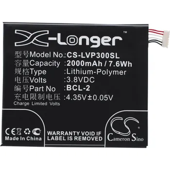 Baterie pro mobilní telefon Baterie Cameron Sino CS-LVP300SL, Li-Polymer, 2000