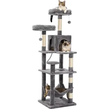 KOČIČÍ STROM - stabilní, 5 patrový (154 cm)