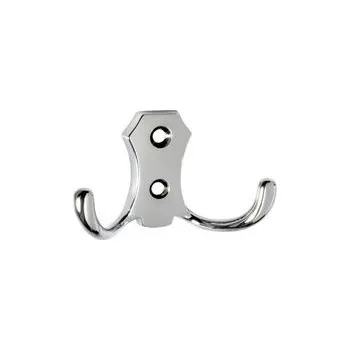 Věšák 770252 - dvojháček kovový mini OZ-01 chrom (770252 - dvojháček kovový mini OZ-01 chrom)