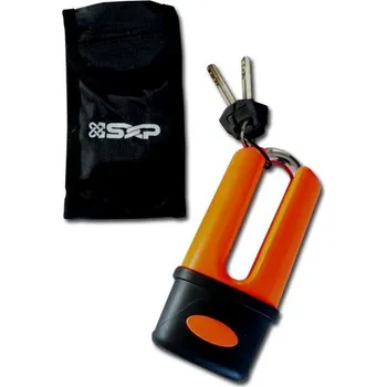 Zámek na kolo zámek moto červený 514ER