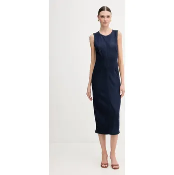 Dámské šaty Šaty Guess DAHLIA W6RK72.D6980 námořnická modř 59X, vel. XS