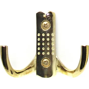 Věšák 91132 půlvěšák Kamil - mosaz (dvojháček) (91132 půlvěšák Kamil - mosaz (dvojháček))