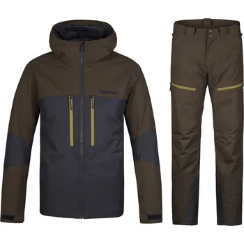 Pánský lyžařský komplet Niel Anthracite/wren L + Wiel Wren XL