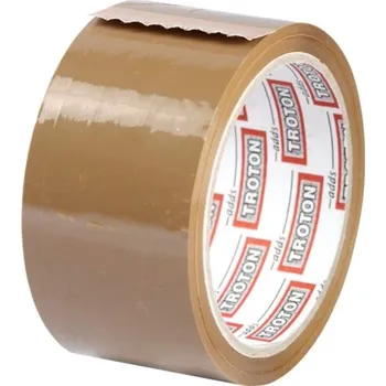 Balicí páska Troton hnědá šířka 50 mm délka 50 m 1 ks