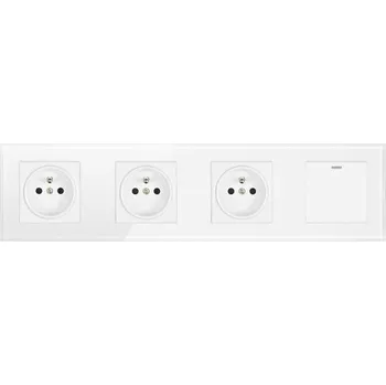 vypínač Tři zásuvky plus Klasický vypínač