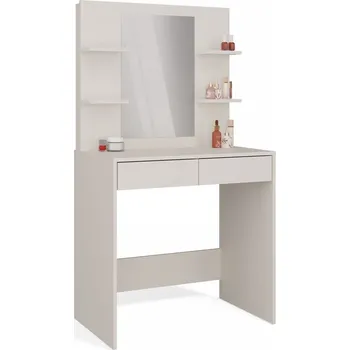 Toaletní stolek Toaletní stolek Marina 81 cm se zrcadlem kašmírový