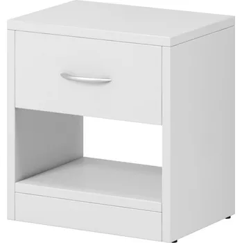 Noční stolek Noční stolek Naka 39 cm bílý