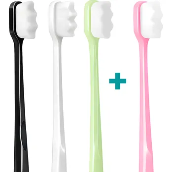 Zubní kartáček 3+1 Ultrajemný zubní kartáček Nanosmile Multicolor