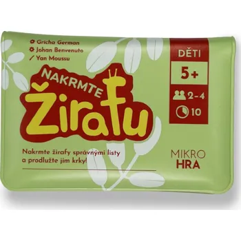 Desková hra TLAMA games Nakrmte žirafu